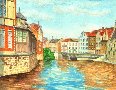 A view of Brugge in Belgium